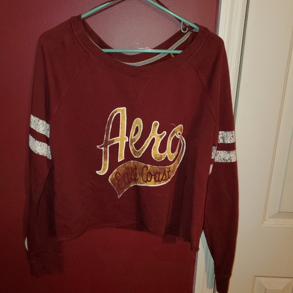 Crop sweater